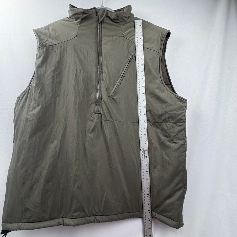 Orc Industries Vest Mens XL Long L7a Insulative Vest 1/2 Zip Military Drawcord - Picture 12 of 13